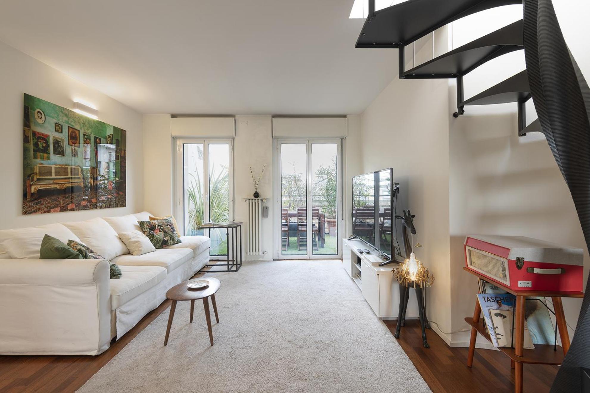 Apartamento Giresio 41 - Your Penthouse With Rooftop Garden In Navigli - Wifi Milán