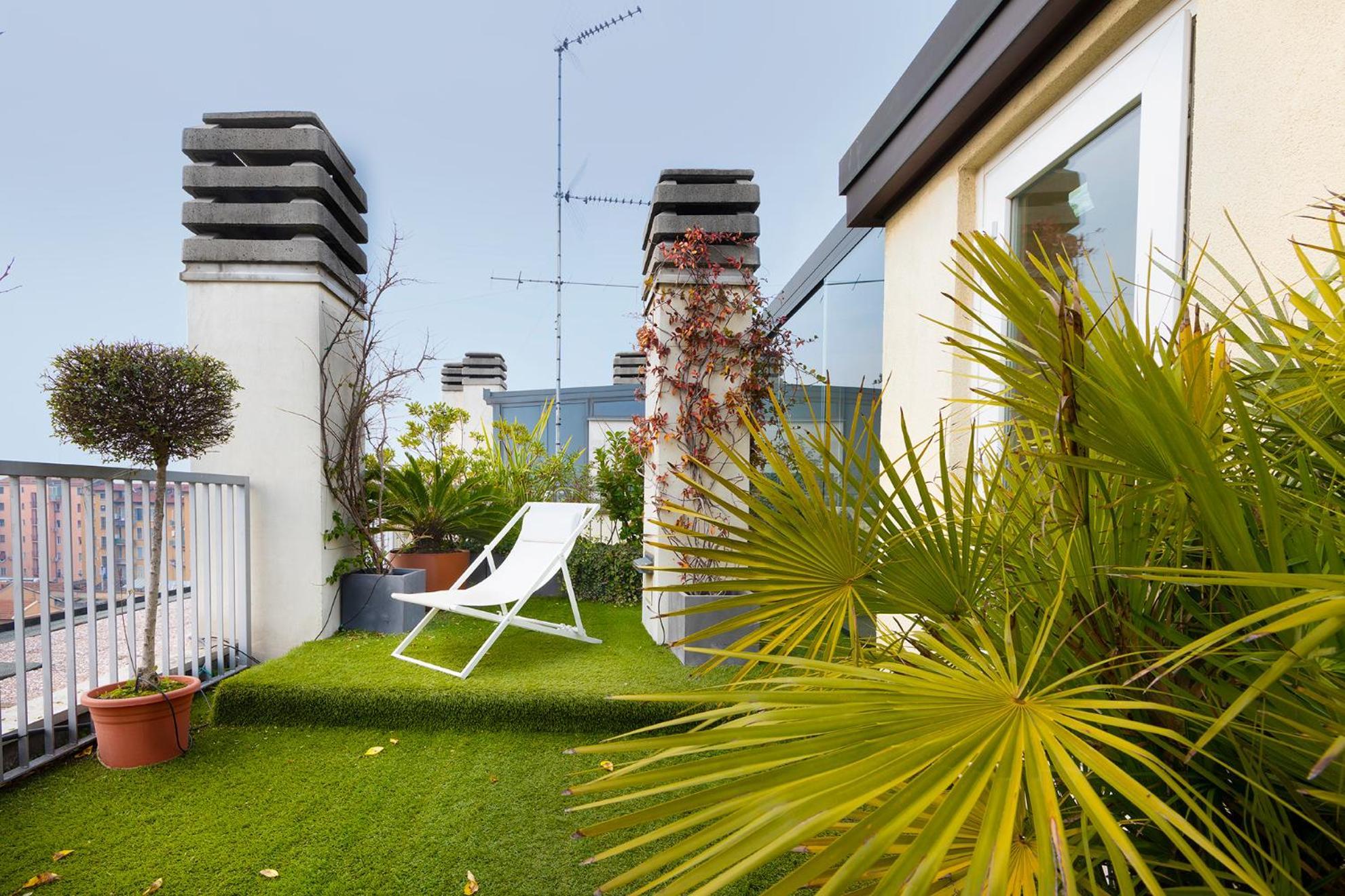 Giresio 41 - Your Penthouse With Rooftop Garden In Navigli - Wifi Apartamento Milán